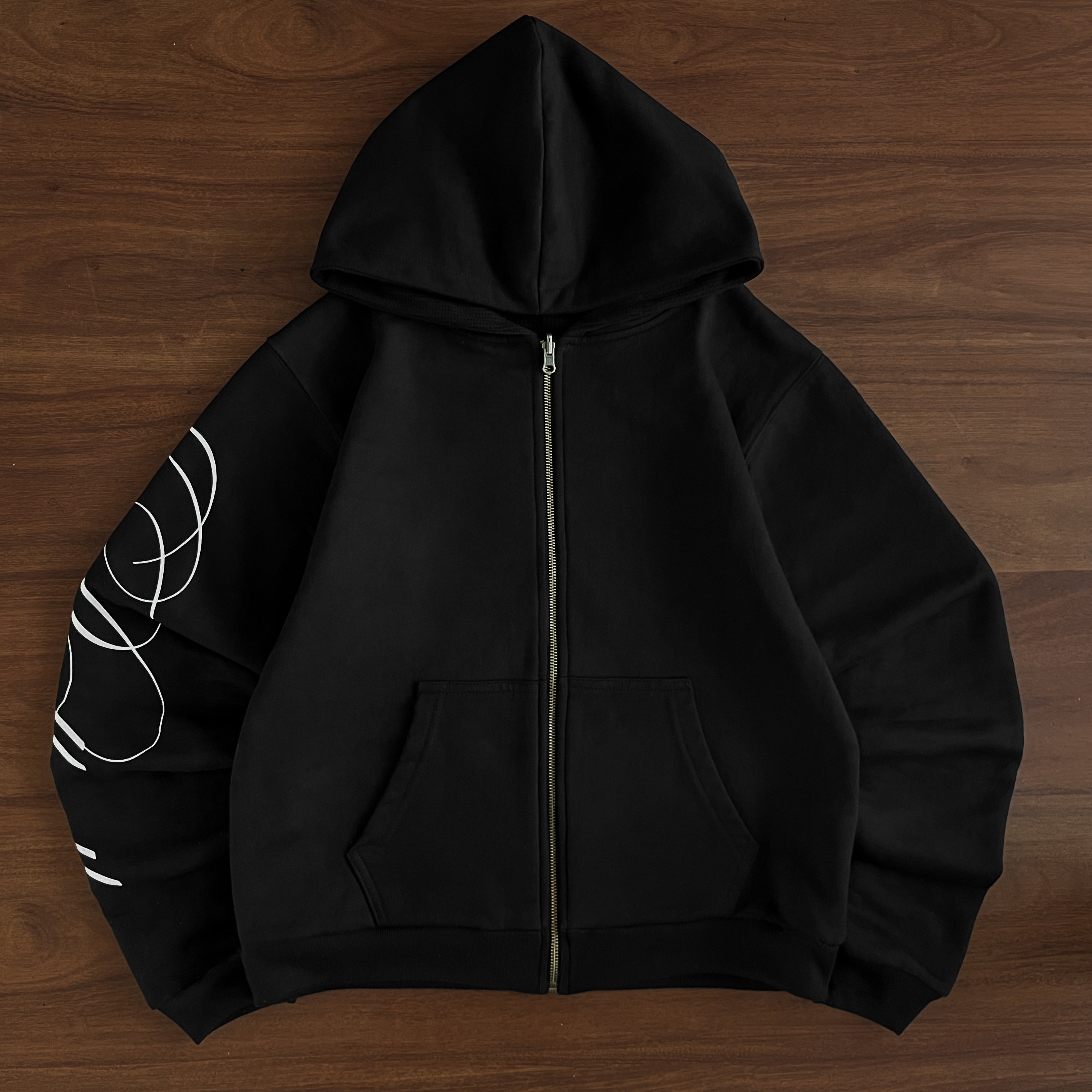 REVERSIBLE THERMAL HOODIE